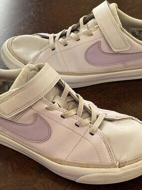 Nike Court Legacy Girl's Size 3Y Kids Purple Violet Sneakers Shoes DA5381-500